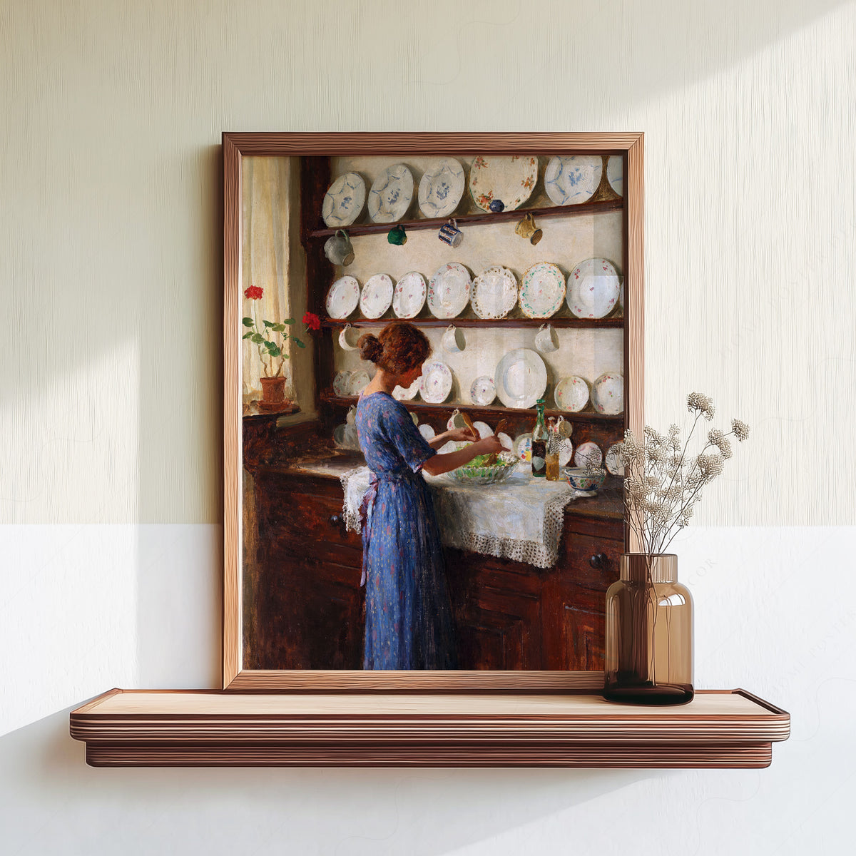 William Kay Blacklock Kitchen Scene Art Print – Victorian Wall Decor Poster — artwork preview 18