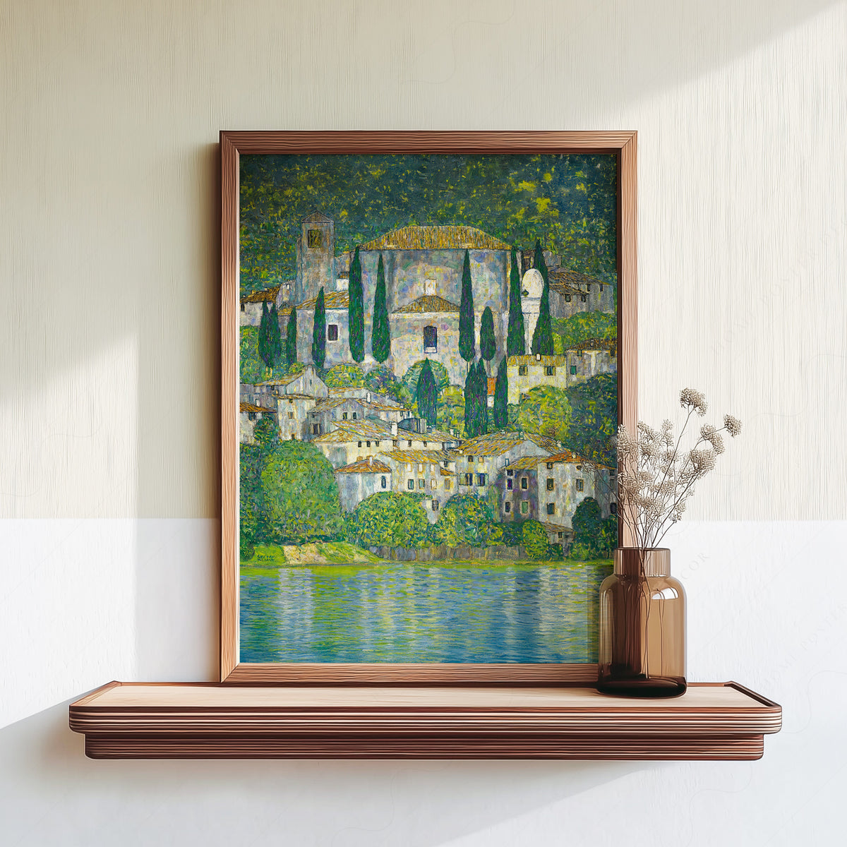 Gustav Klimt Church in Cassone Art Print — artwork preview 18