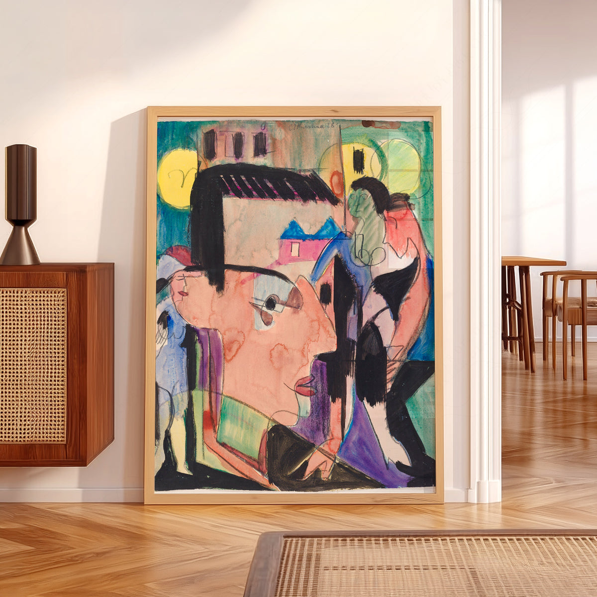 Ernst Ludwig Kirchner Self-Portrait Art Print — artwork preview 5