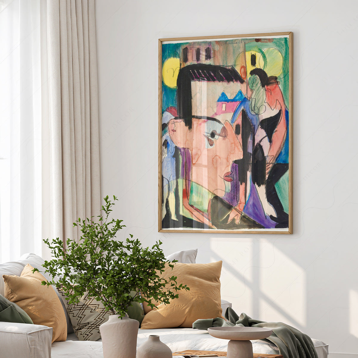 Ernst Ludwig Kirchner Self-Portrait Art Print — artwork preview 6
