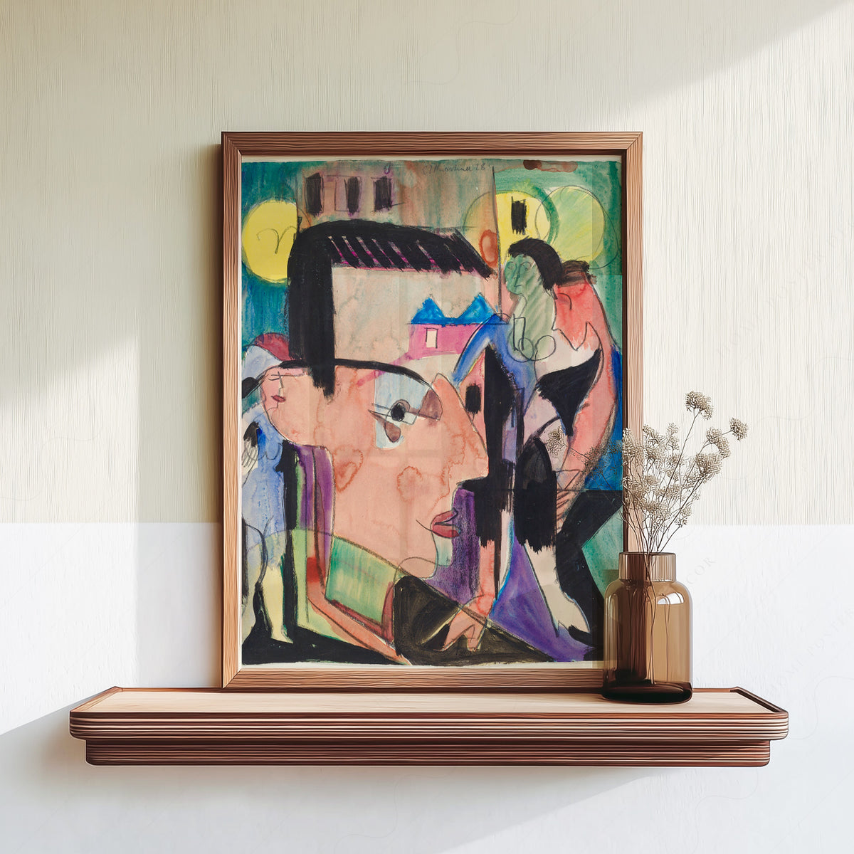 Ernst Ludwig Kirchner Self-Portrait Art Print — artwork preview 18