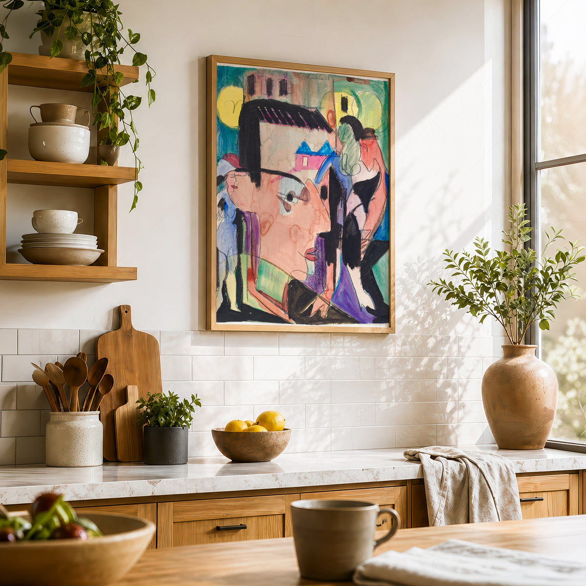 Ernst Ludwig Kirchner Self-Portrait Art Print — artwork preview 23