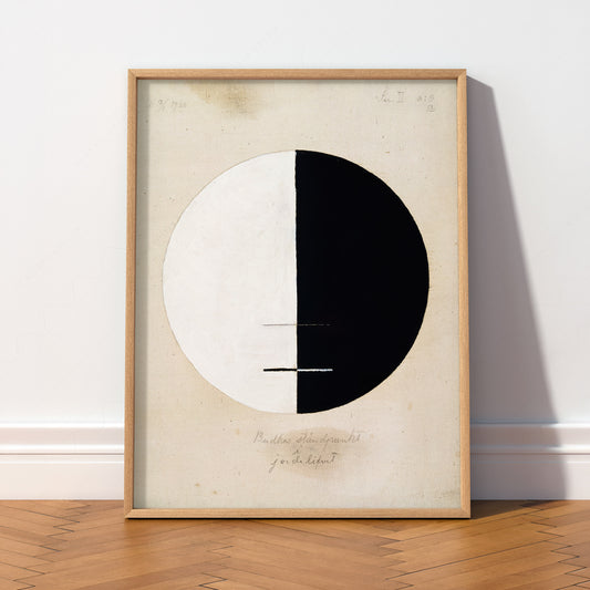Hilma af Klint Buddha's Standpoint Earthly Life No 3 – Abstract Art Print — artwork preview 2