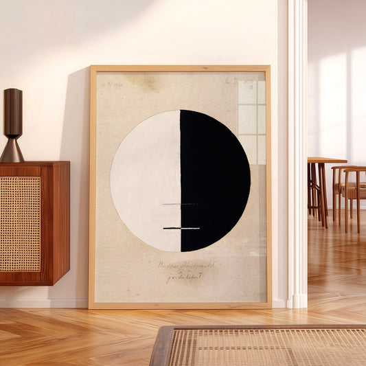 Hilma af Klint Buddha's Standpoint Earthly Life No 3 – Abstract Art Print — artwork preview 5