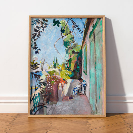 Henri Matisse The Terrace Art Print – Museum Garden Wall Poster — artwork preview 2