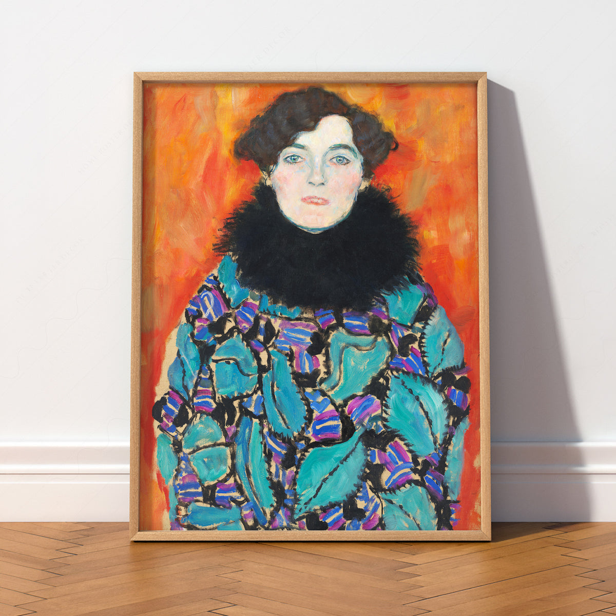 Gustav Klimt Portrait of Johanna Staude Art Print — artwork preview 2