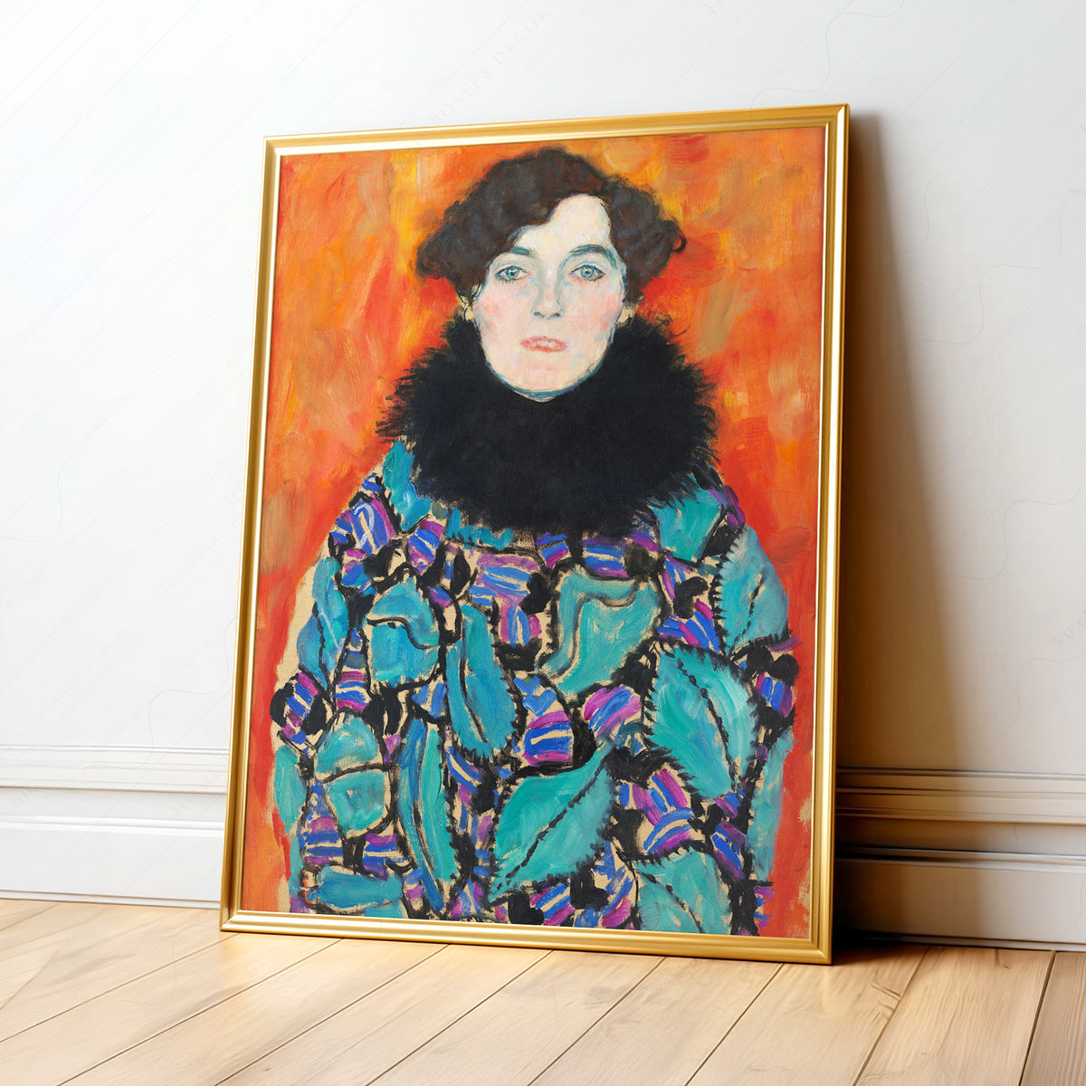 Gustav Klimt Portrait of Johanna Staude Art Print — artwork preview 1