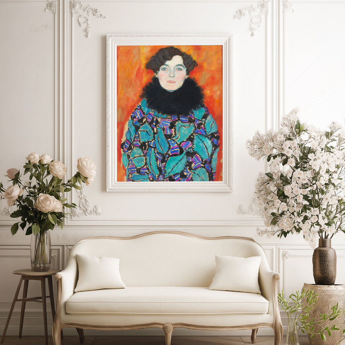 Gustav Klimt Portrait of Johanna Staude Art Print — artwork preview 17