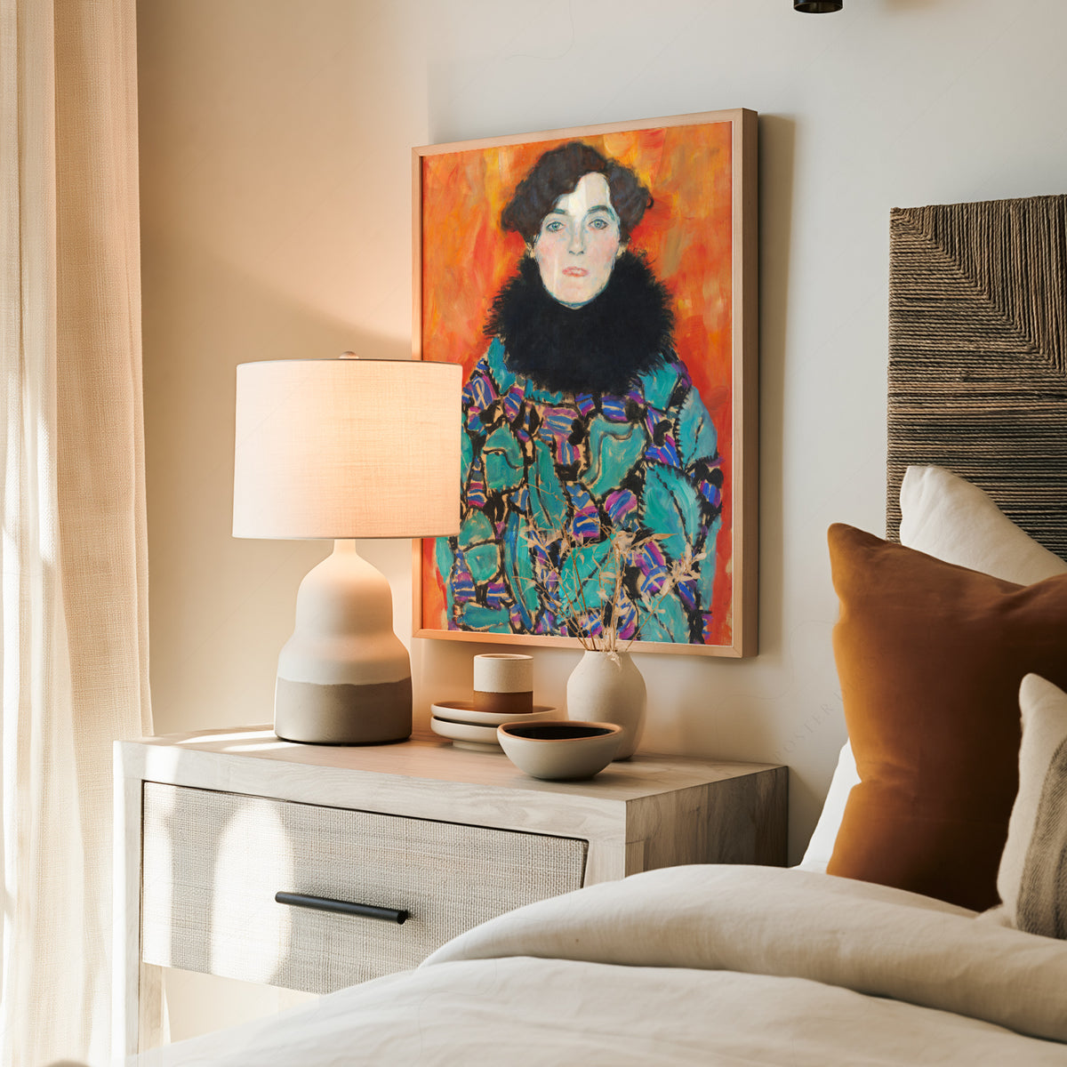 Gustav Klimt Portrait of Johanna Staude Art Print — artwork preview 19
