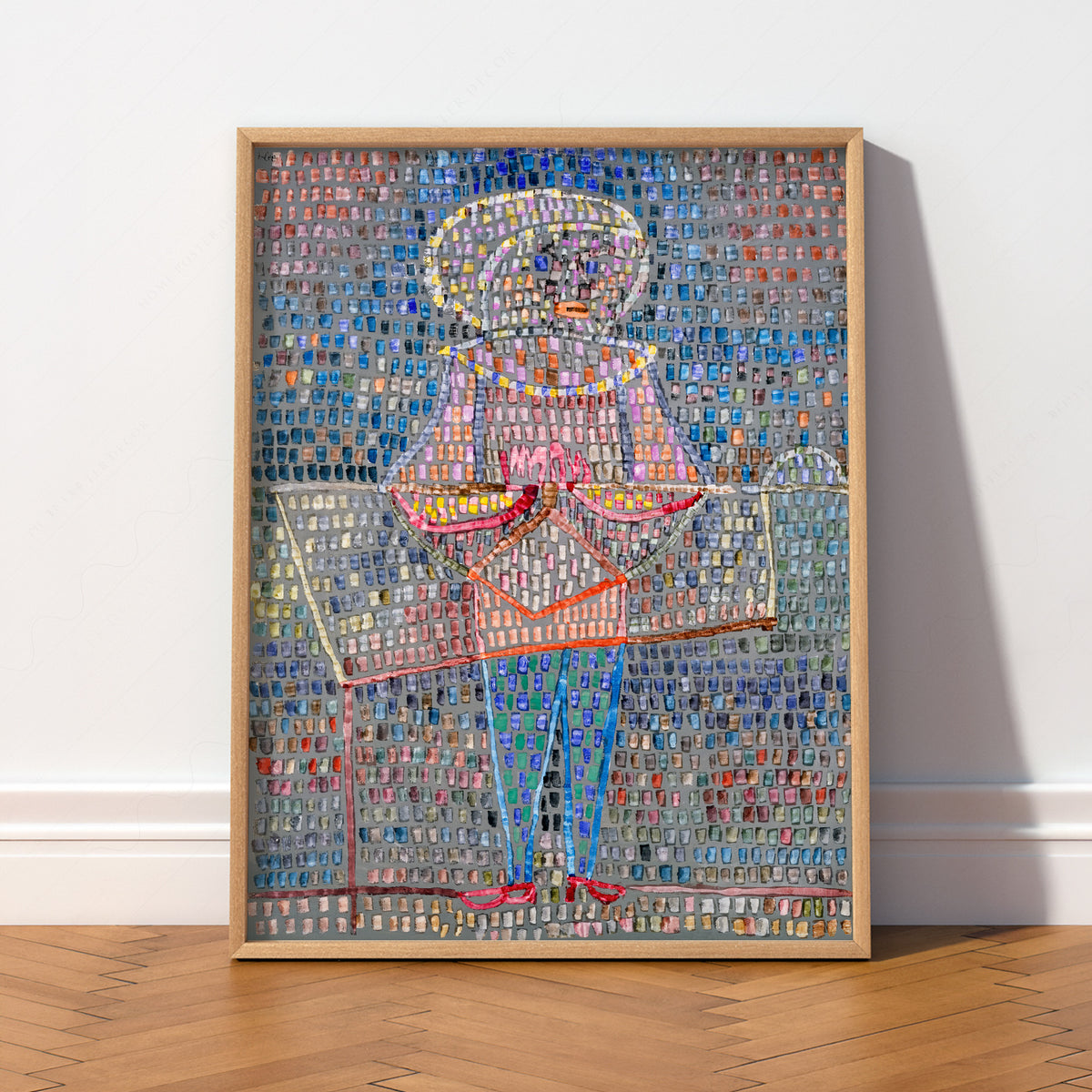 Paul Klee Boy in Fancy Dress Art Print — artwork preview 2