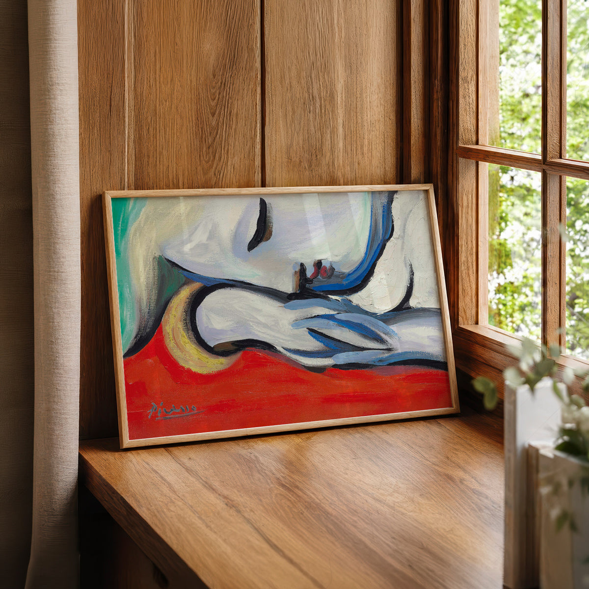 Pablo Picasso Le Repos Art Print – Modern Cubist Wall Art Poster — artwork preview 22