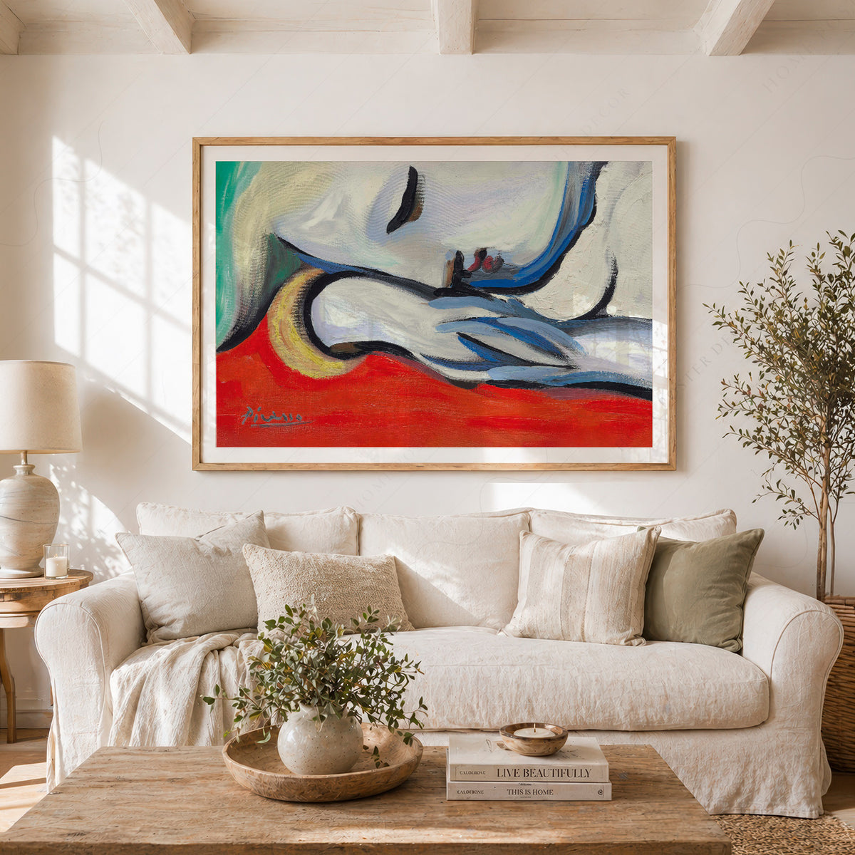 Pablo Picasso Le Repos Art Print – Modern Cubist Wall Art Poster — artwork preview 23
