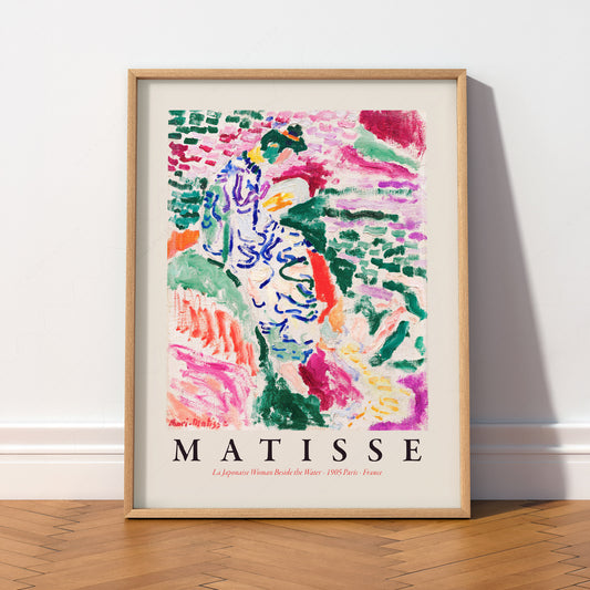 Henri Matisse La Japonaise Woman Beside the Water Print – Museum Art — artwork preview 2