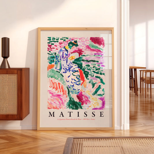 Henri Matisse La Japonaise Woman Beside the Water Print – Museum Art — artwork preview 5
