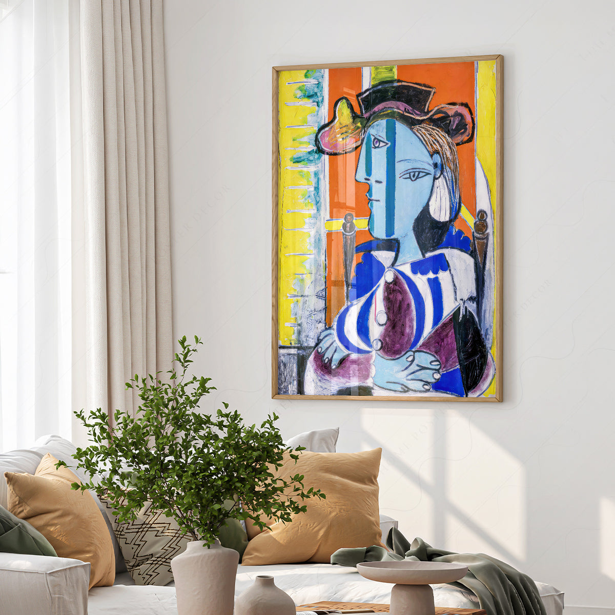 Pablo Picasso Woman with Crossed Arms Art Print — artwork preview 6