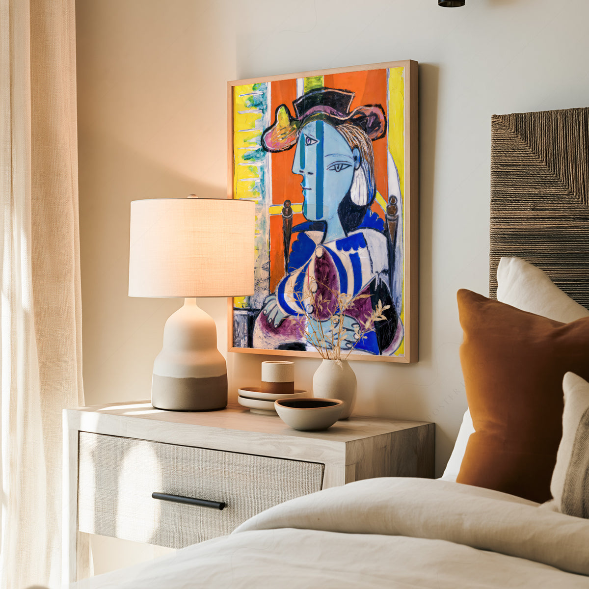 Pablo Picasso Woman with Crossed Arms Art Print — artwork preview 19