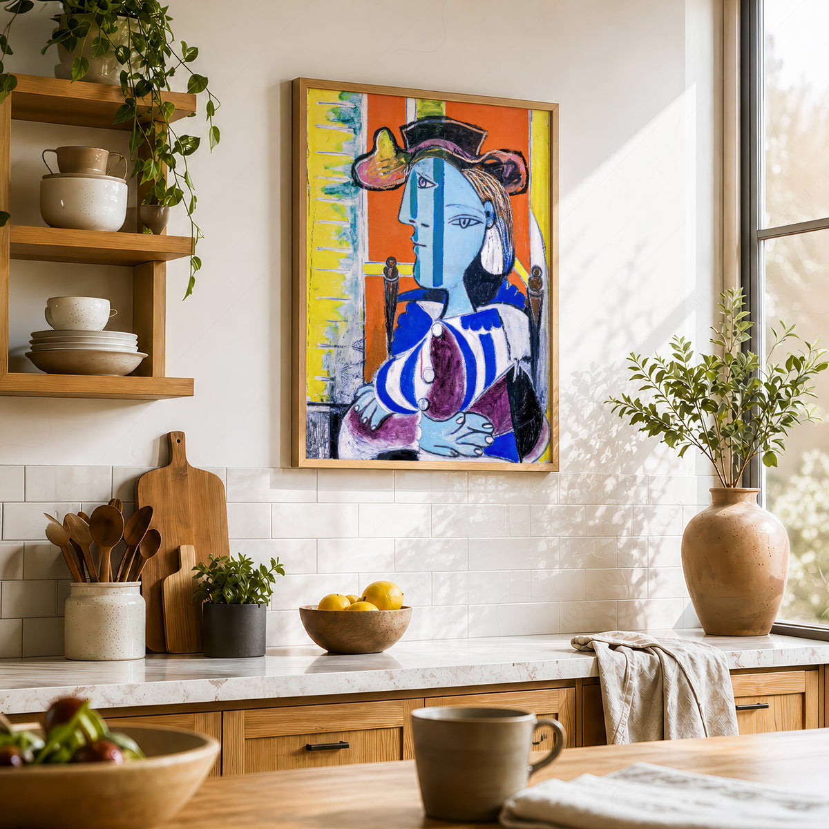 Pablo Picasso Woman with Crossed Arms Art Print — artwork preview 23