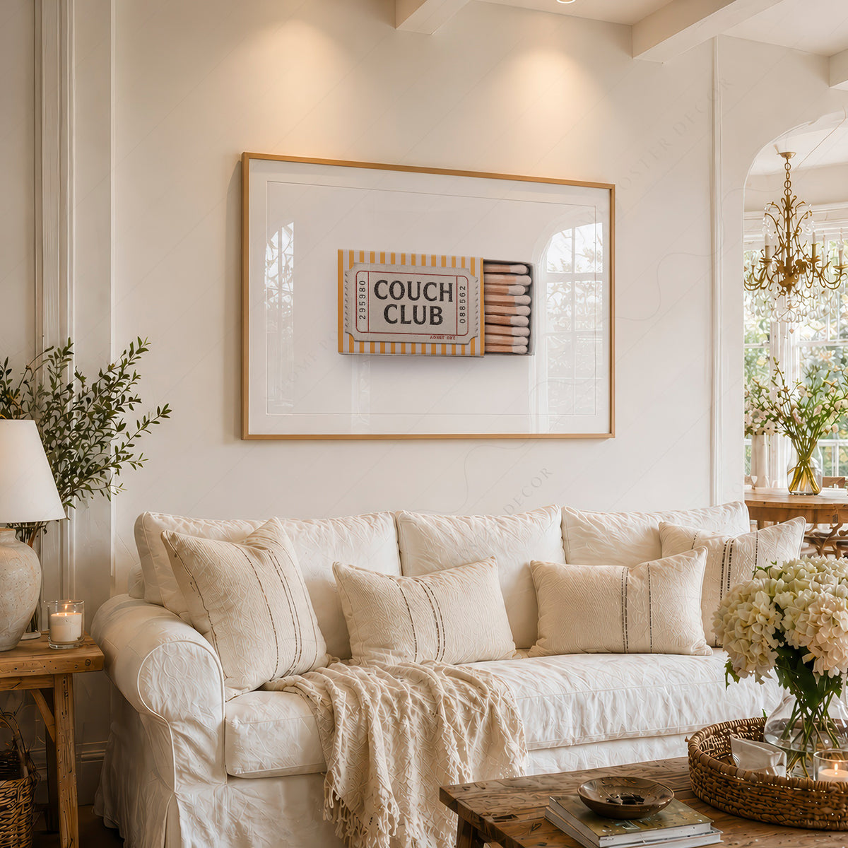 Couch Club Matchbox Art Print — artwork preview 6