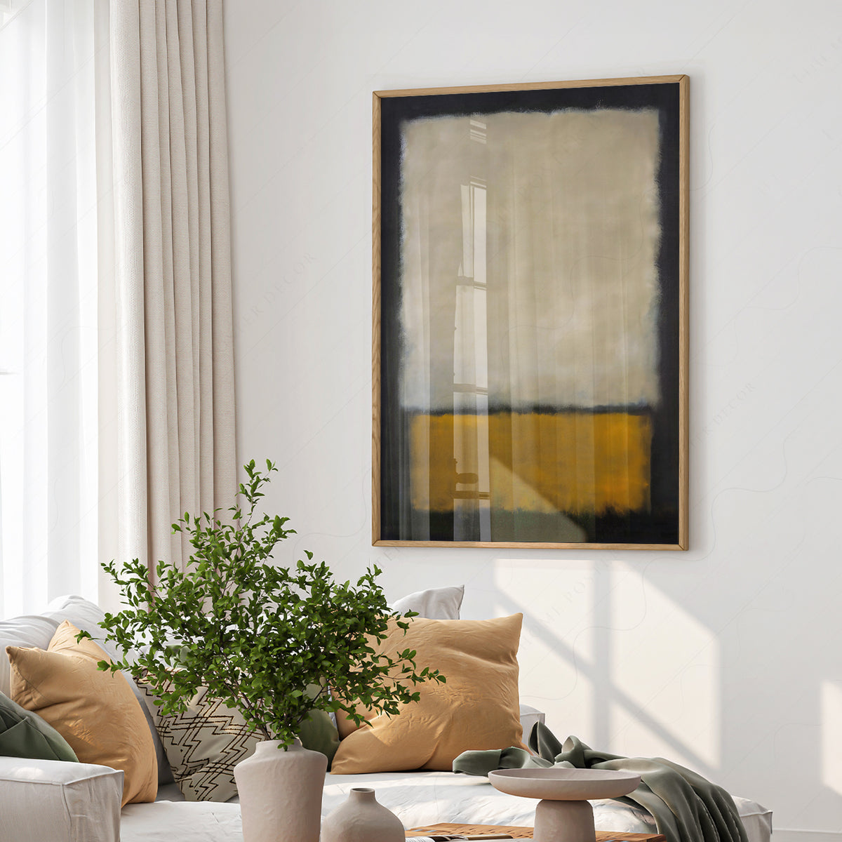Mark Rothko Untitled Art Print – Abstract Expressionist Wall Poster — artwork preview 6
