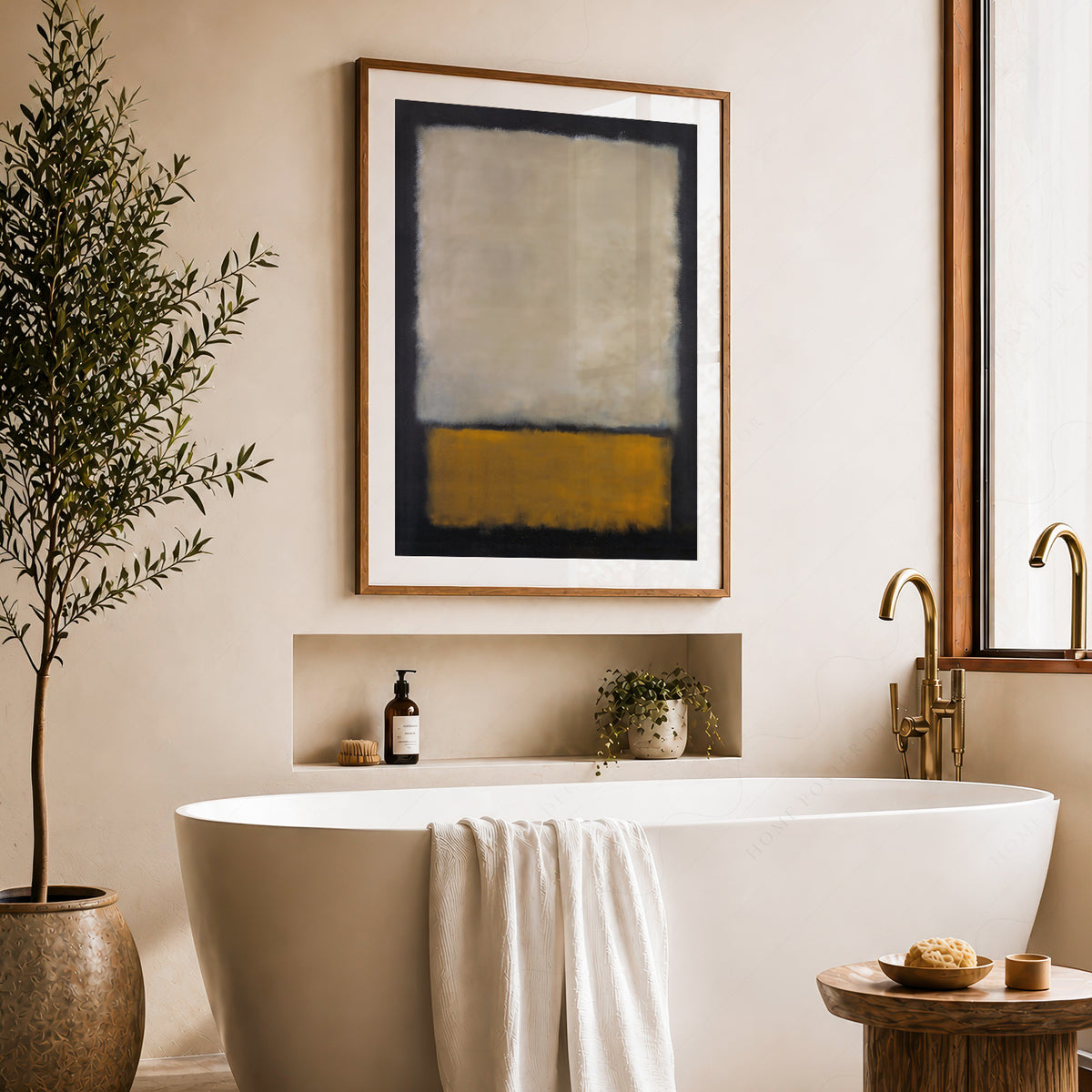 Mark Rothko Untitled Art Print – Abstract Expressionist Wall Poster — artwork preview 22