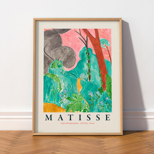 Henri Matisse Moroccan Garden Art Print – Museum Wall Decor Poster — artwork preview 2