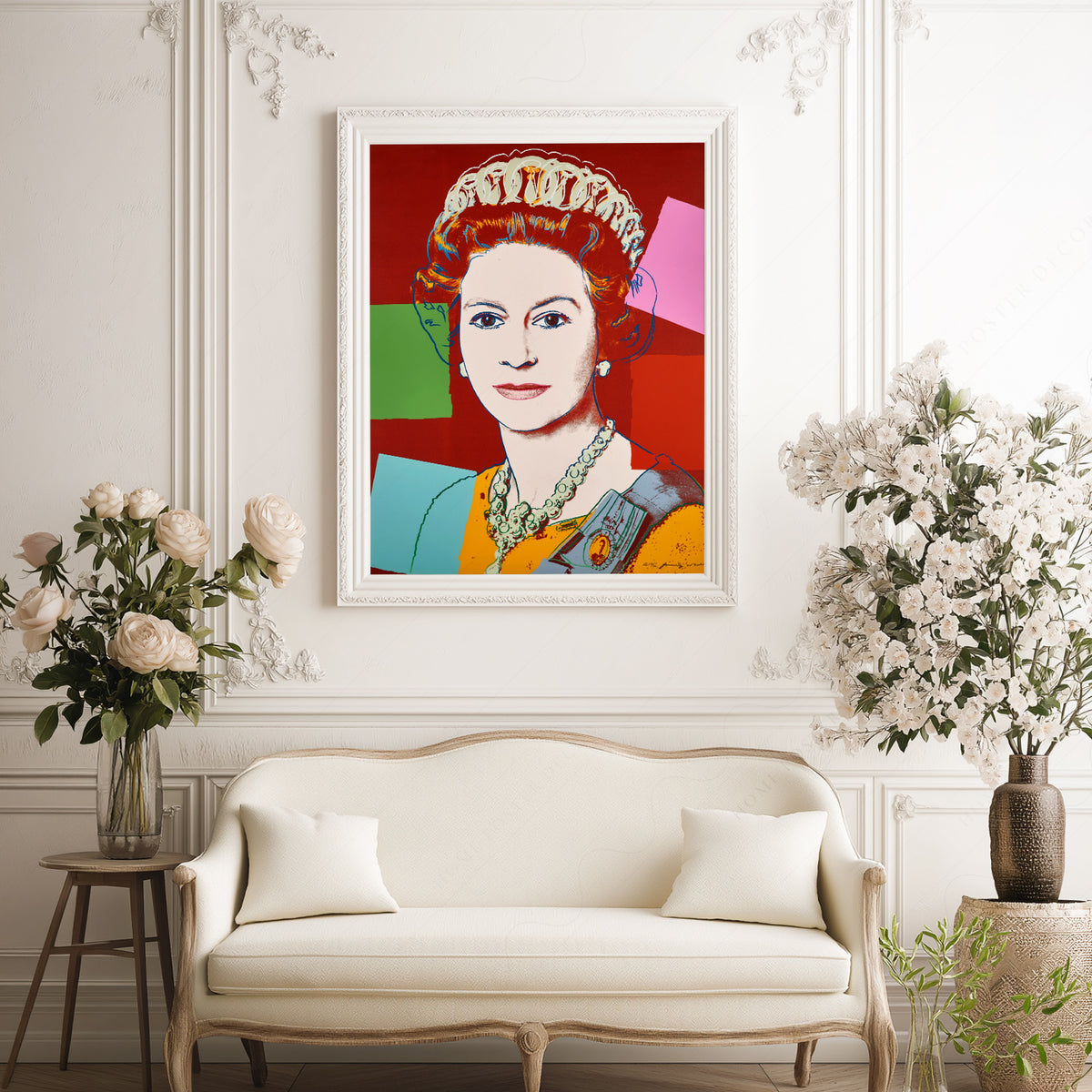 Andy Warhol Queen Portrait Pop Art Art Print — artwork preview 17