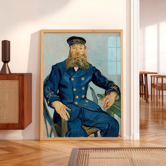 Van Gogh The Postman Joseph Roulin Art Print – Famous Painting Wall Art — artwork preview 5