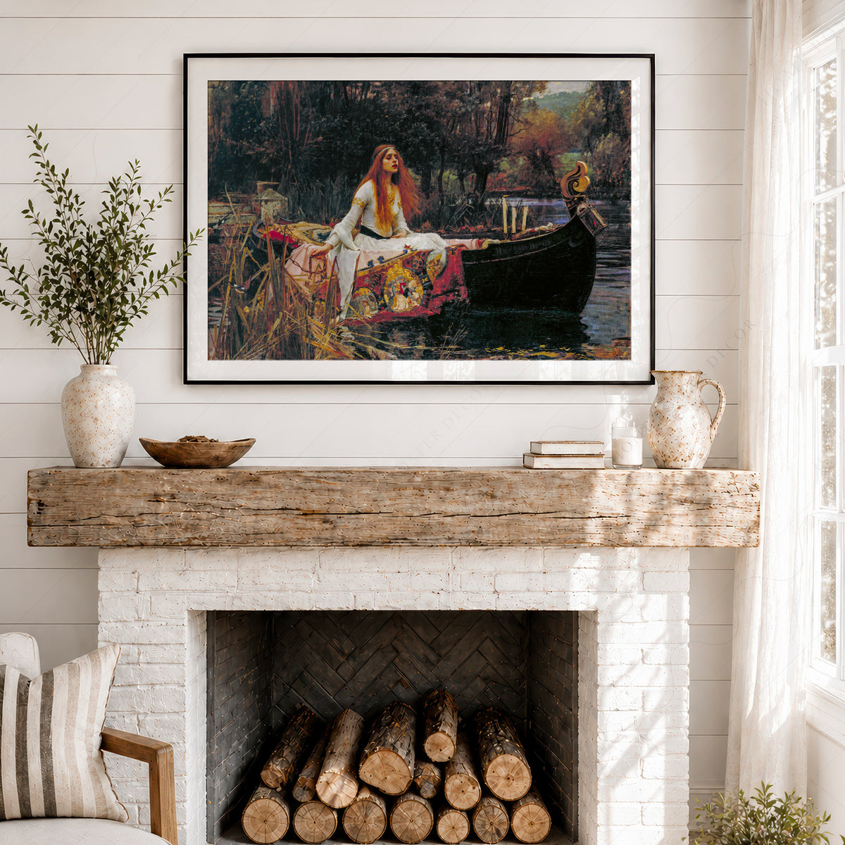John William Waterhouse The Lady of Shalott Art Print — artwork preview 18