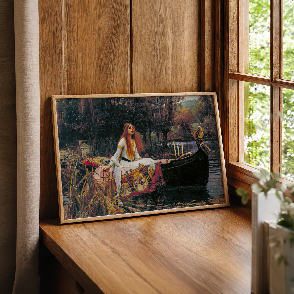 John William Waterhouse The Lady of Shalott Art Print — artwork preview 22