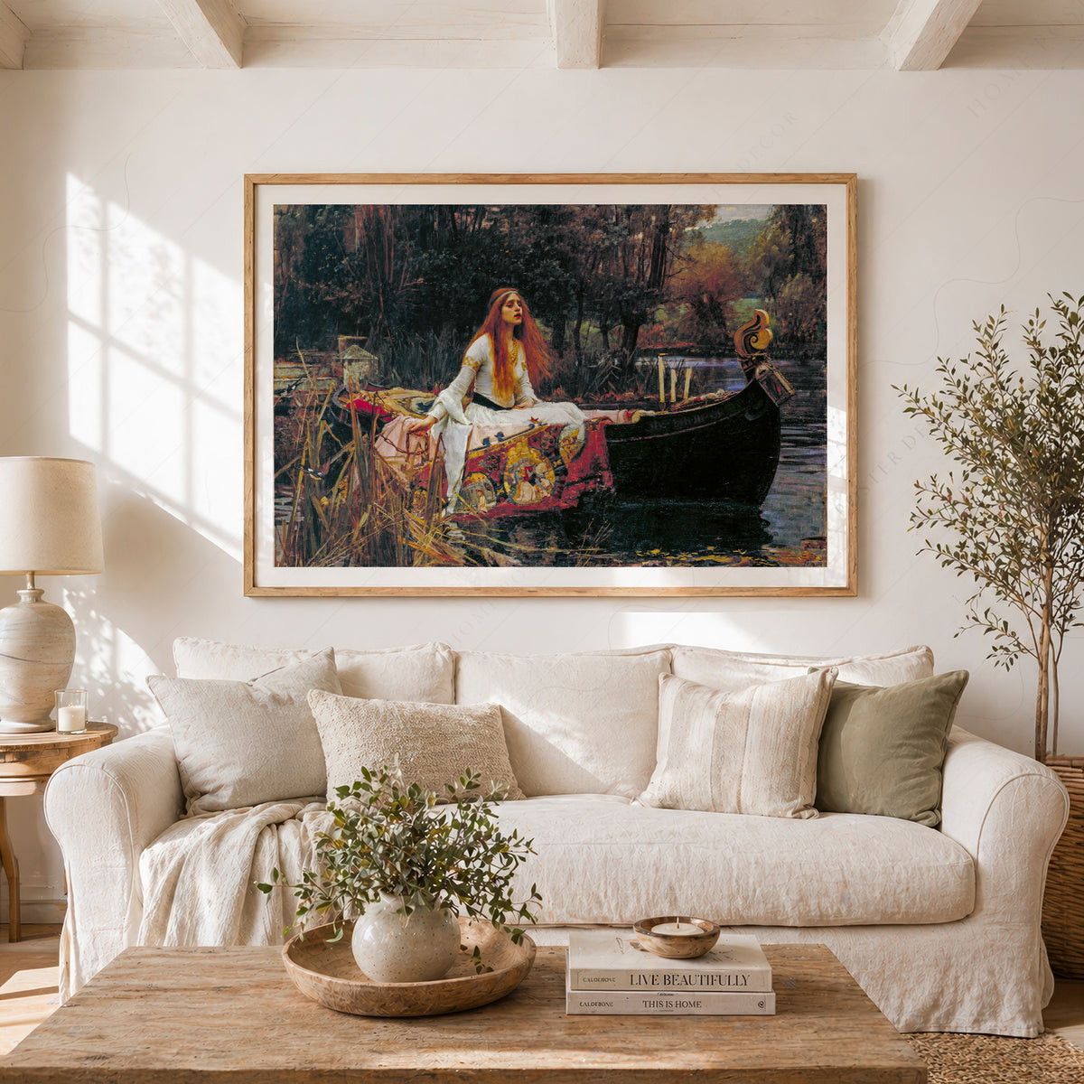 John William Waterhouse The Lady of Shalott Art Print — artwork preview 23