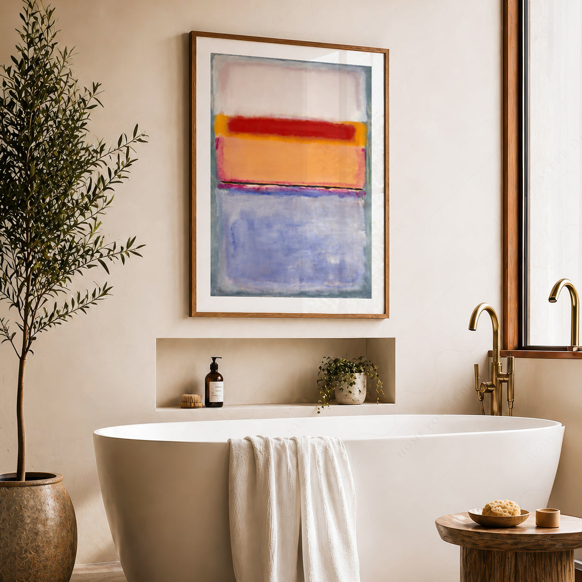 Mark Rothko Untitled Color Field Art Print – Abstract Expressionist Poster — artwork preview 22