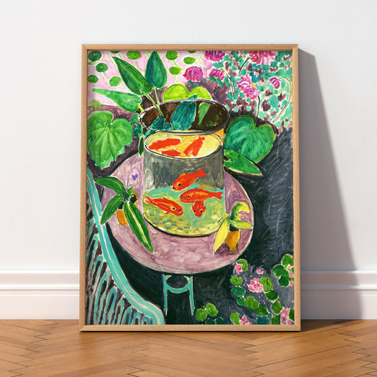 Henri Matisse Goldfish Art Print – Museum Wall Art Poster Decor — artwork preview 2