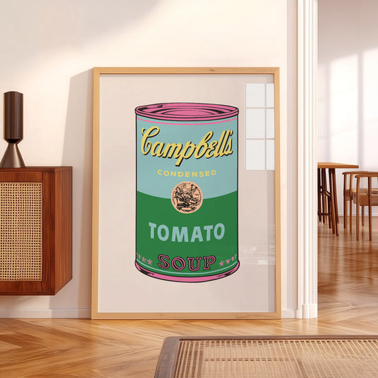 Andy Warhol Campbell's Soup Can Art Print – Pop Art Wall Decor Poster — artwork preview 5