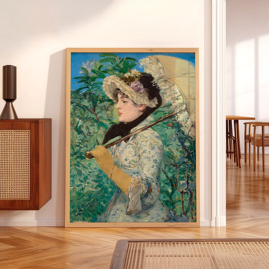 Édouard Manet Le Printemps Art Print – Impressionist Portrait Poster — artwork preview 5