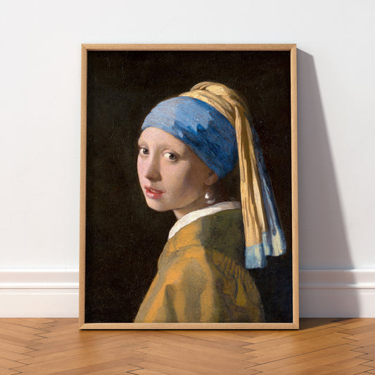 Johannes Vermeer Girl With A Pearl Earring Art Print – Classic Wall Decor — artwork preview 2