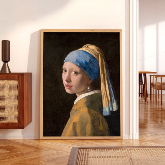 Johannes Vermeer Girl With A Pearl Earring Art Print – Classic Wall Decor — artwork preview 5