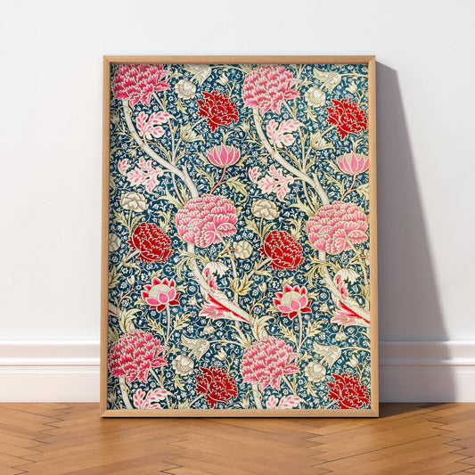 William Morris Cray Floral Print – Arts and Crafts Wall Art Poster — artwork preview 2