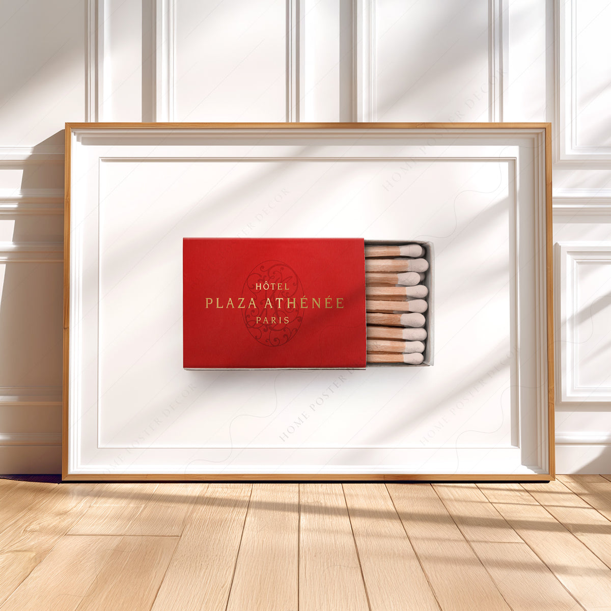 Hotel Plaza Athenee Matchbox Art Print — artwork preview 5