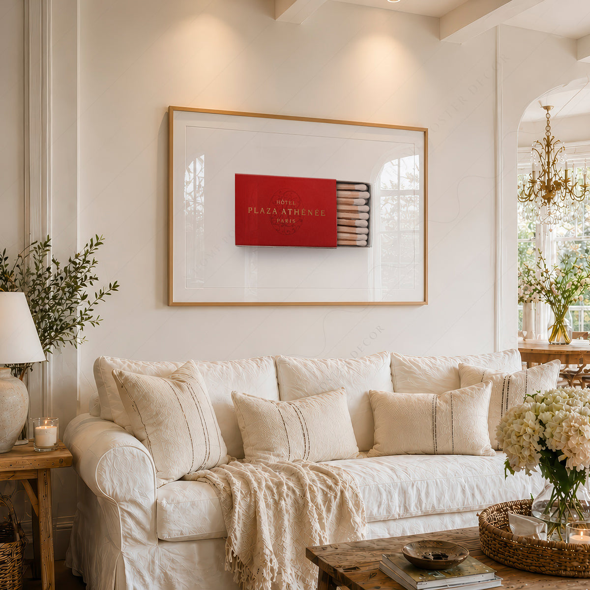 Hotel Plaza Athenee Matchbox Art Print — artwork preview 6