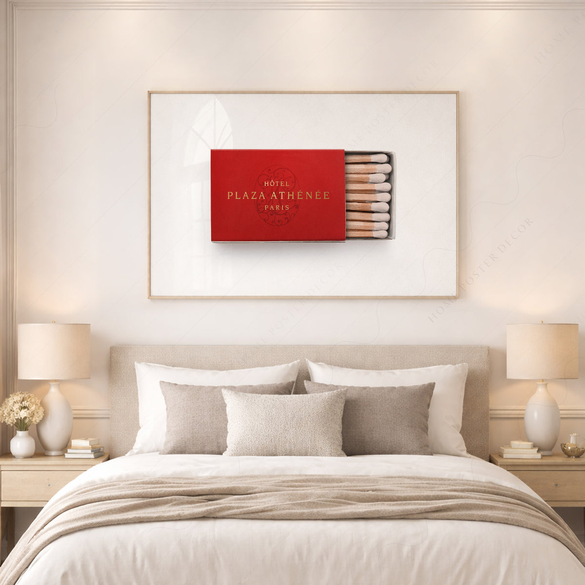 Hotel Plaza Athenee Matchbox Art Print — artwork preview 17