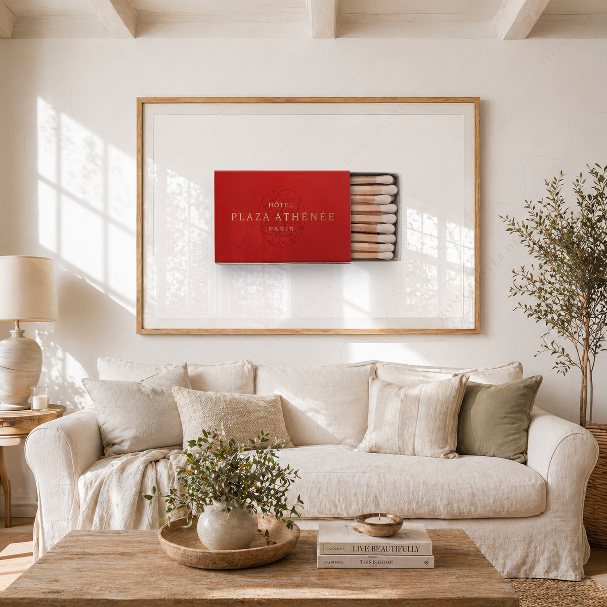 Hotel Plaza Athenee Matchbox Art Print — artwork preview 23
