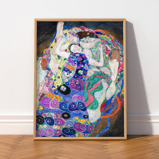 Gustav Klimt The Virgin Art Print – Art Nouveau Wall Decor Poster — artwork preview 2