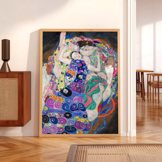 Gustav Klimt The Virgin Art Print – Art Nouveau Wall Decor Poster — artwork preview 5