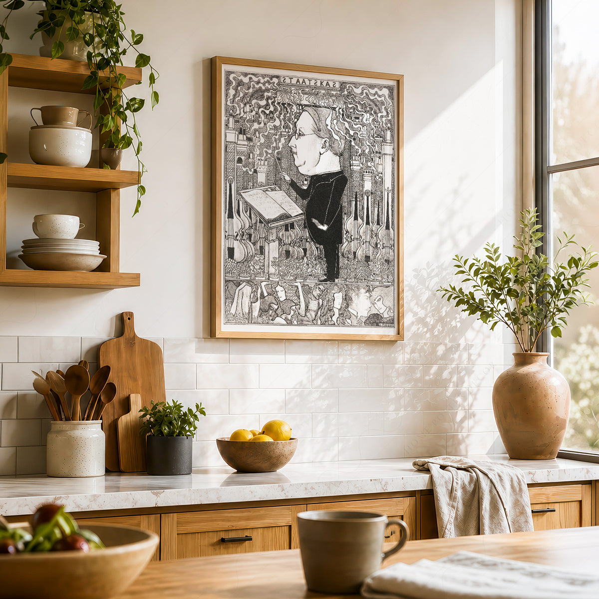 Jan Toorop Woman and Book Exhibition Poster Art Print — artwork preview 23
