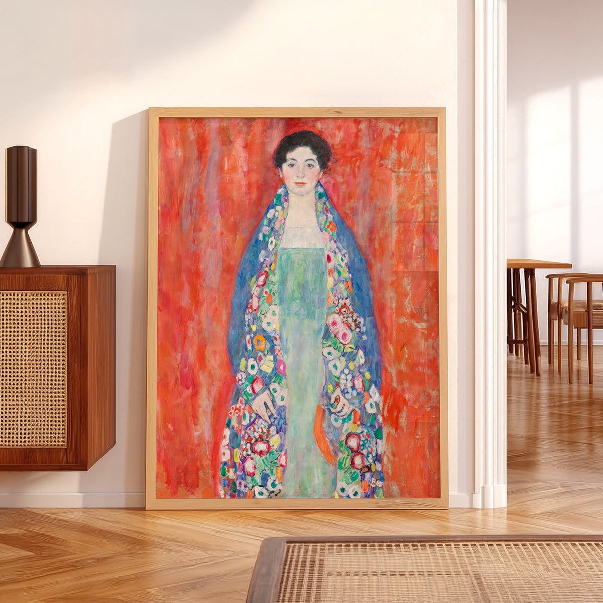 Gustav Klimt Portrait of Fraulein Lieser Art Print — artwork preview 5