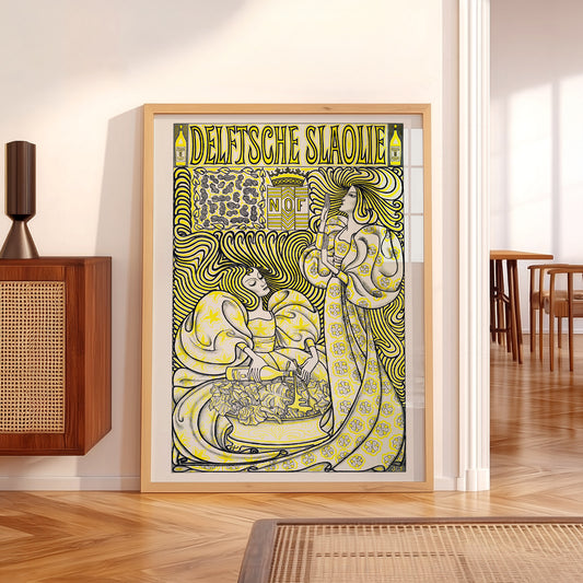 Jan Toorop Delftsche Slaolie Decorative Poster Art Print — artwork preview 5