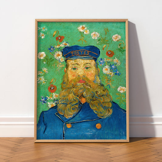 Vincent Van Gogh Portrait of Joseph Roulin Art Print – Famous Painting Wall Art — artwork preview 2