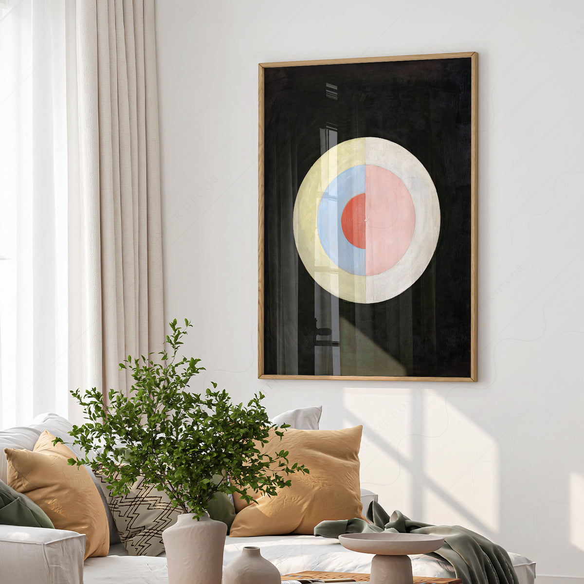 Hilma af Klint The Swan No. 16 Art Print – Abstract Geometric Poster — artwork preview 6