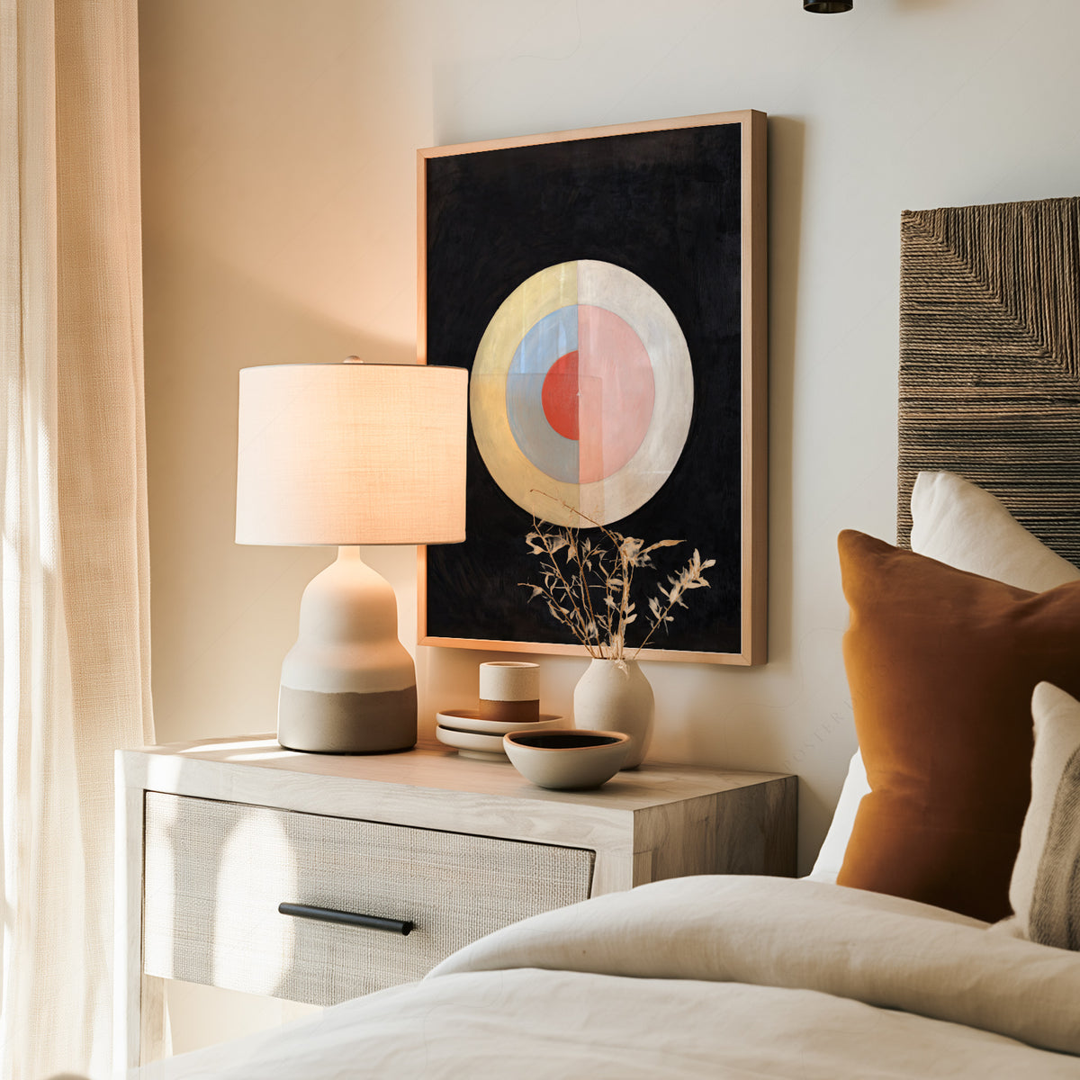 Hilma af Klint The Swan No. 16 Art Print – Abstract Geometric Poster — artwork preview 19