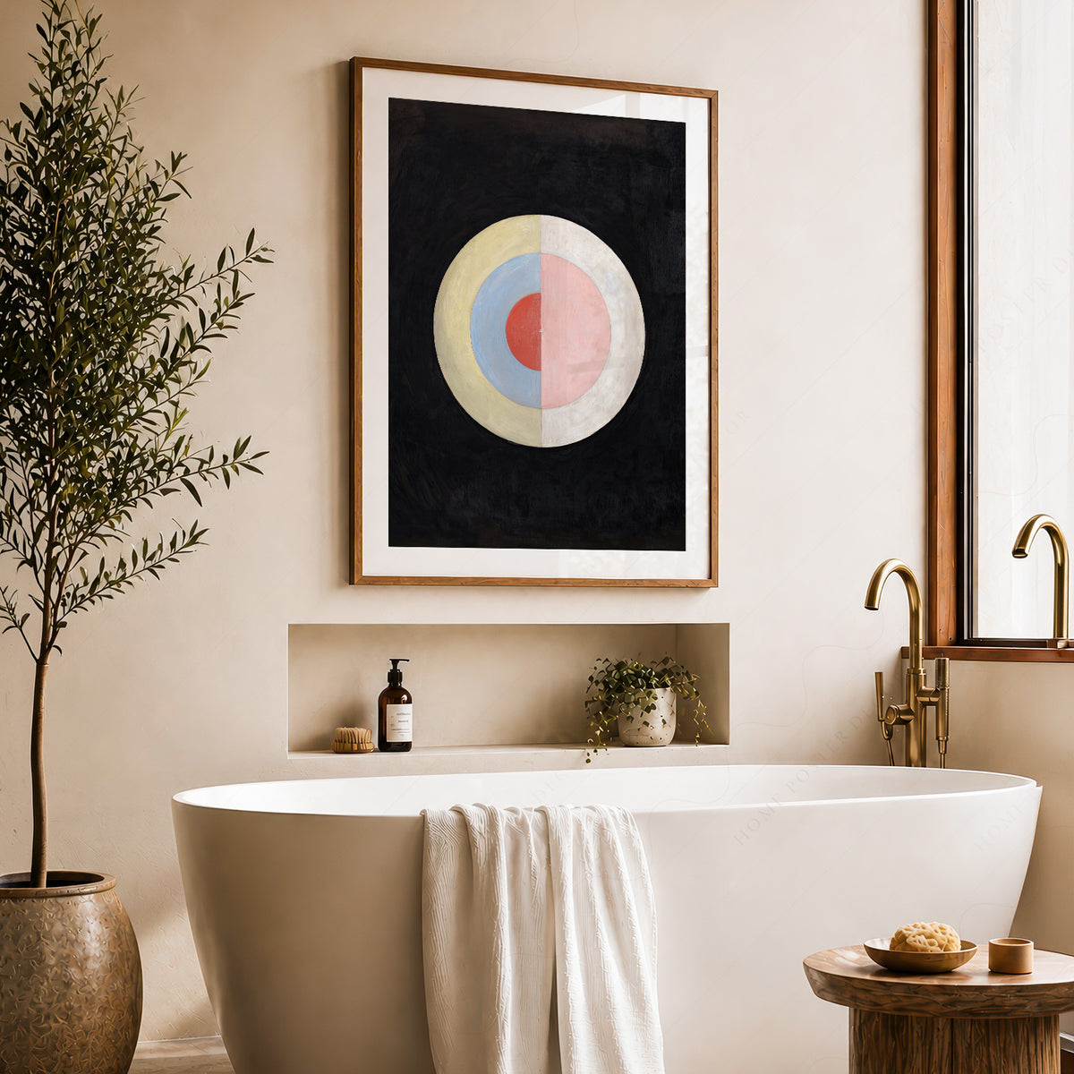 Hilma af Klint The Swan No. 16 Art Print – Abstract Geometric Poster — artwork preview 22